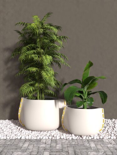 Stitch Plant Pot Collection - Concrete planters